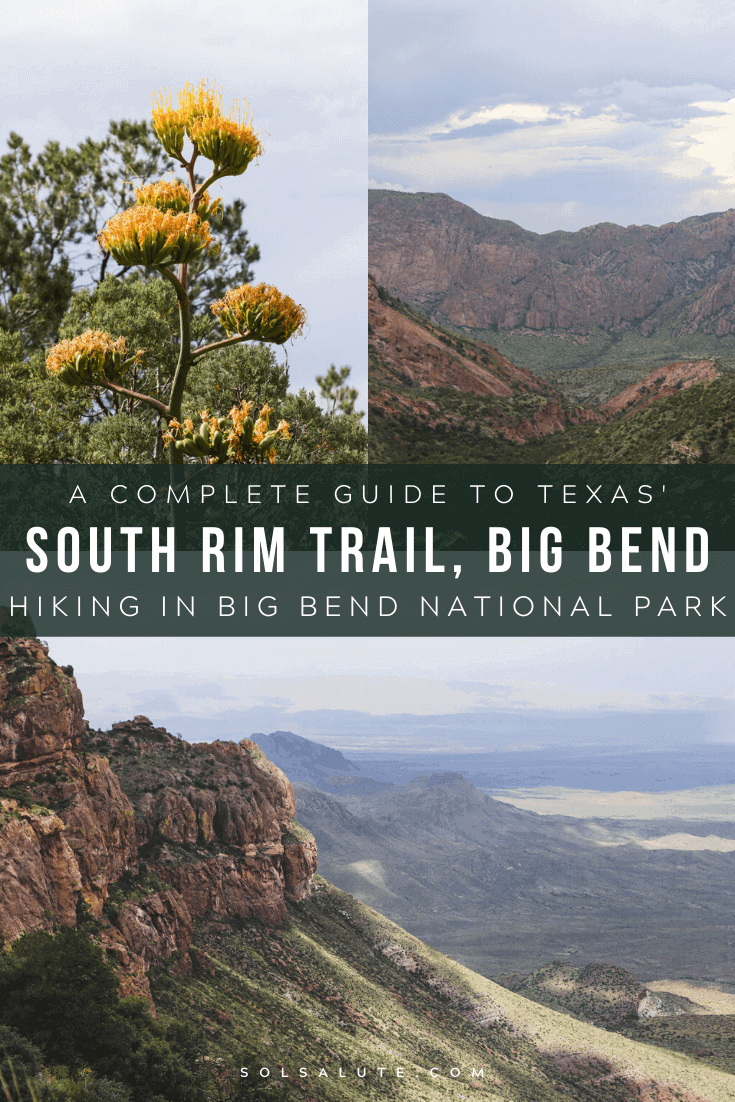 Hiking the South Rim Trail, Big Bend National Park