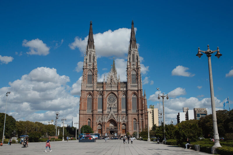 The Cathedral in downtown La Plata Argentina